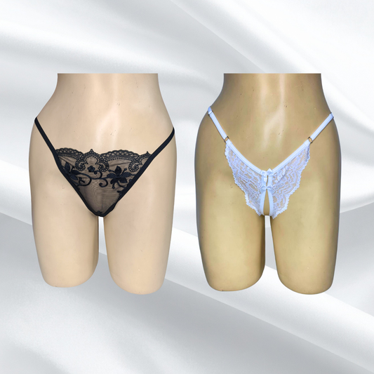 LENCERIA PACK 2 HILO CELESTE+HILO SIEMPRE LISTA LOVE