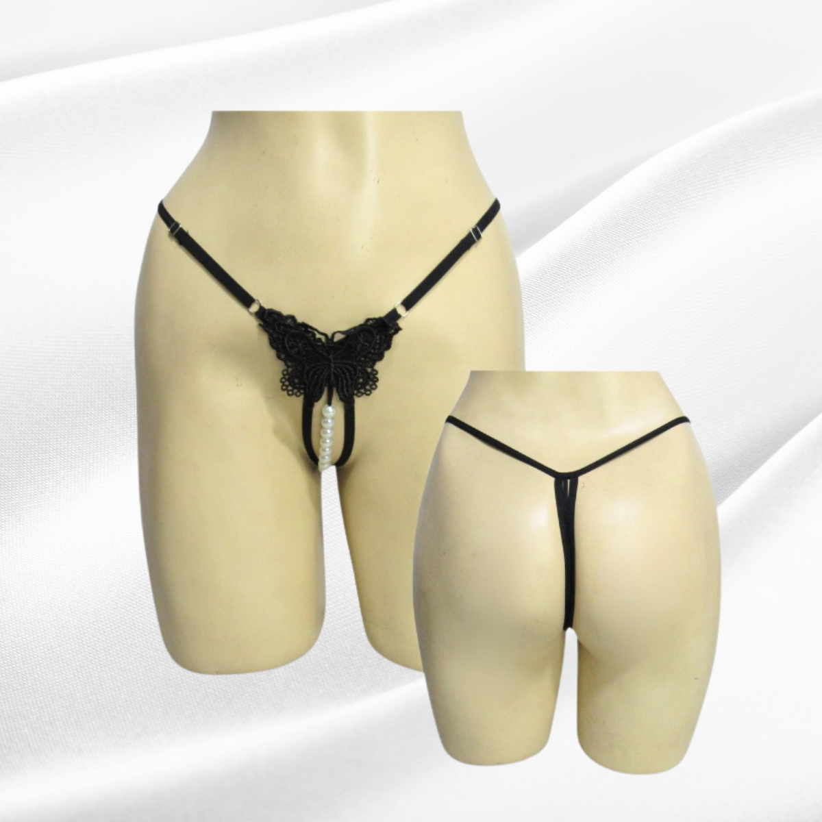 TANGA SIEMPRE LISTA CON PERLAS MARINA