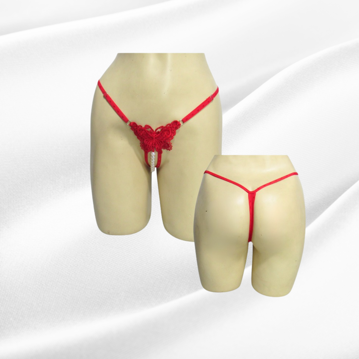 TANGA SIEMPRE LISTA CON PERLAS MARINA
