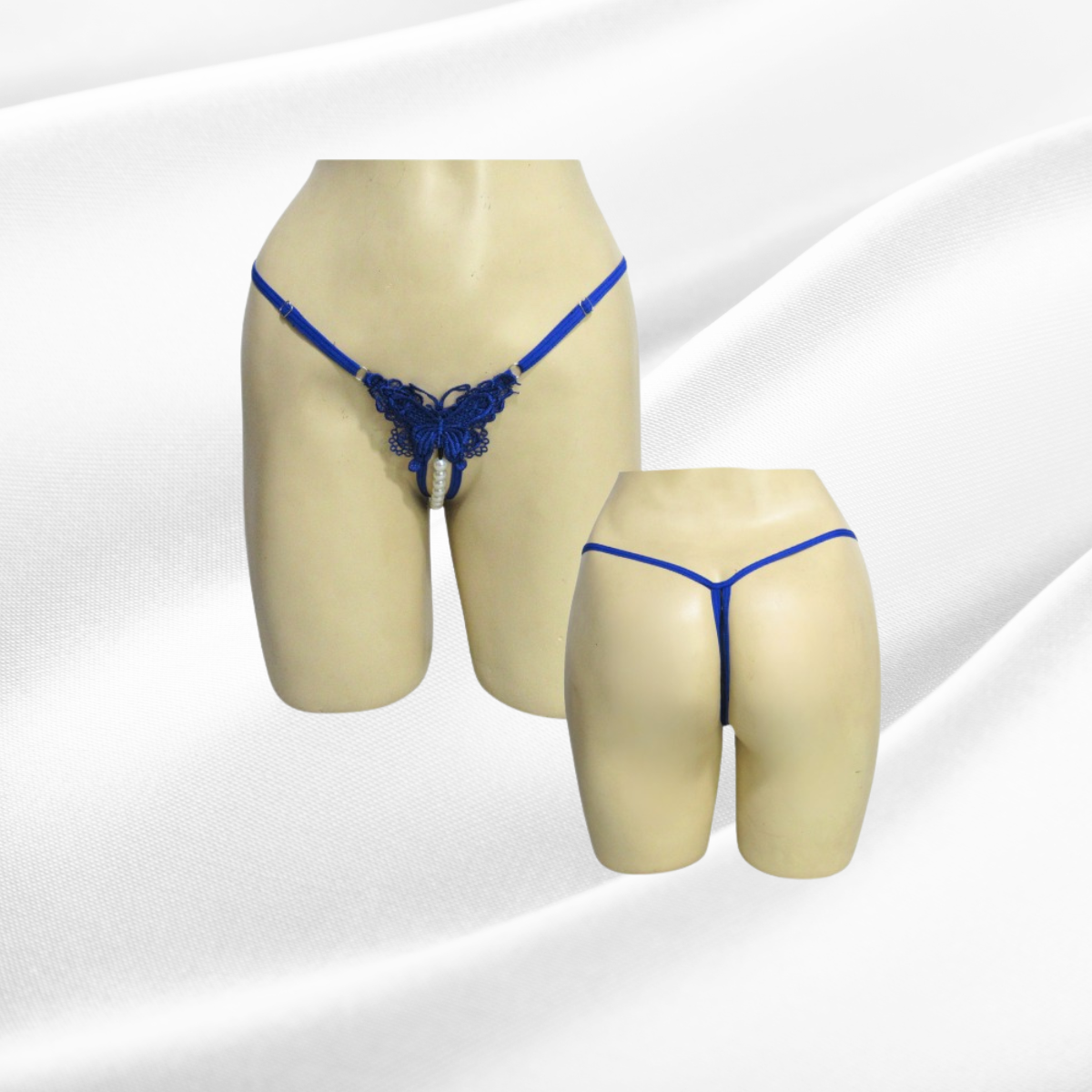 TANGA SIEMPRE LISTA CON PERLAS MARINA