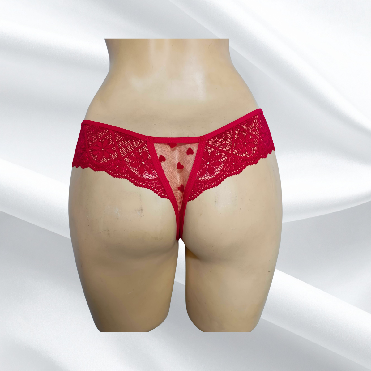 LENCERIA PACK 2 HILO FABIANNA+SEMI HILO CORAZONES