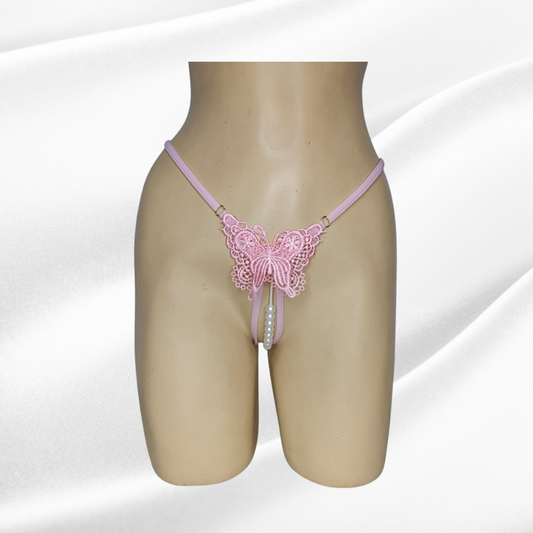 TANGA SIEMPRE LISTA CON PERLAS MARINA